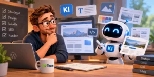 Webdesign im Zeitalter der KI – braucht es überhaupt noch einen Webdesigner?