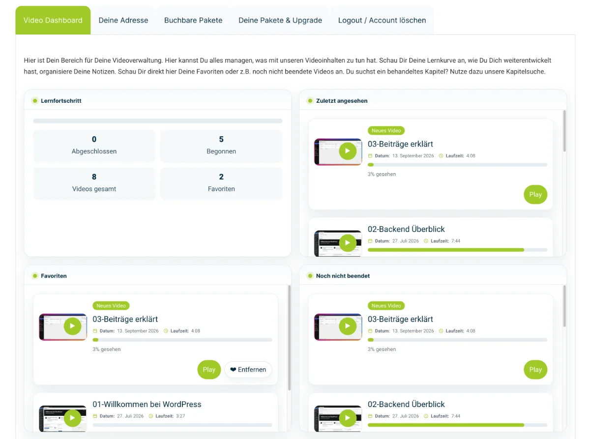 wpteam dashboard uebersicht wpteam dashboard uebersicht